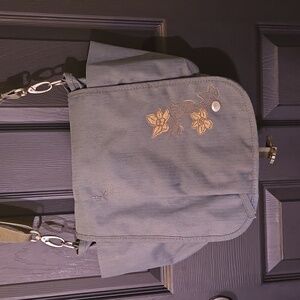 Haiku To Go Convertible Shoulder Bag, 11.5X10X4", blue green